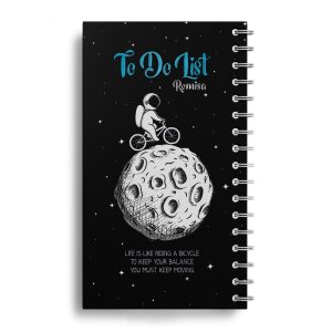 دفترچه یادداشت همراه و برنامه ریزی (تو دو لیست - to do list) طرح فضانورد